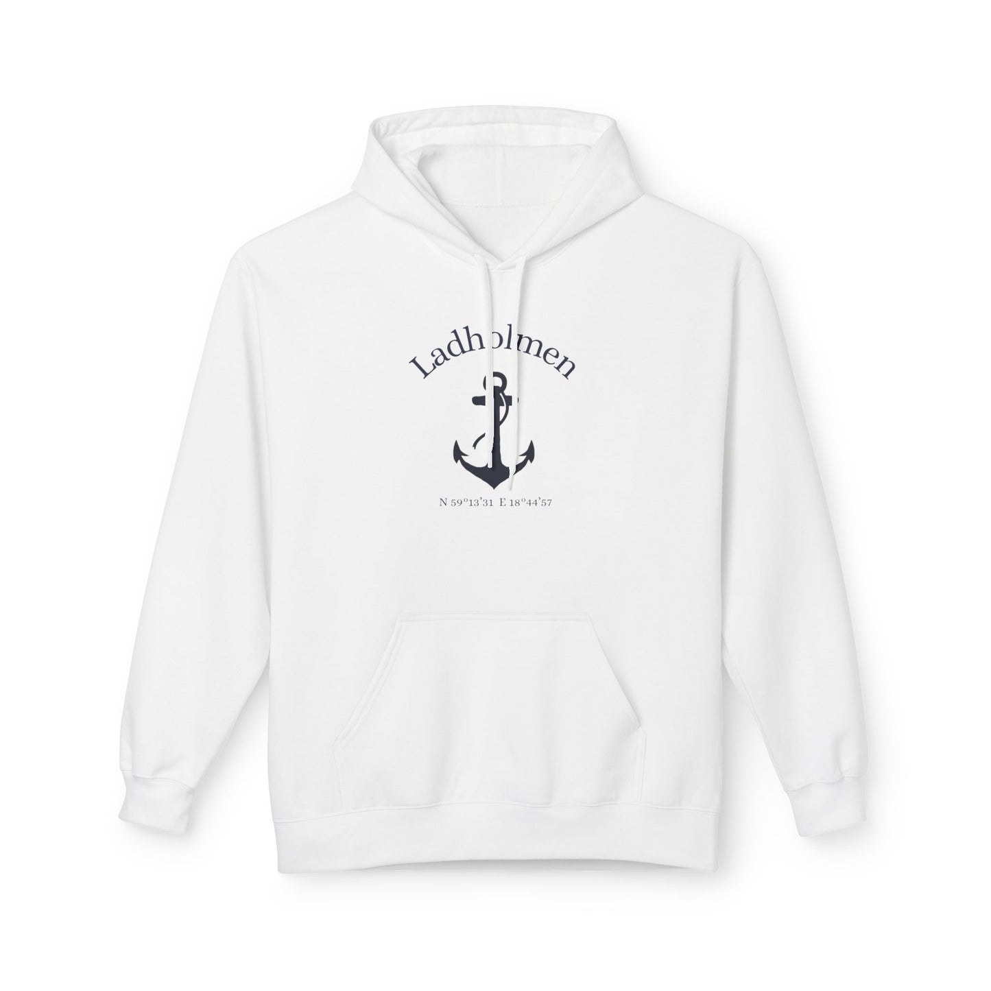 Ladholmen ankar hoodie (unisex)