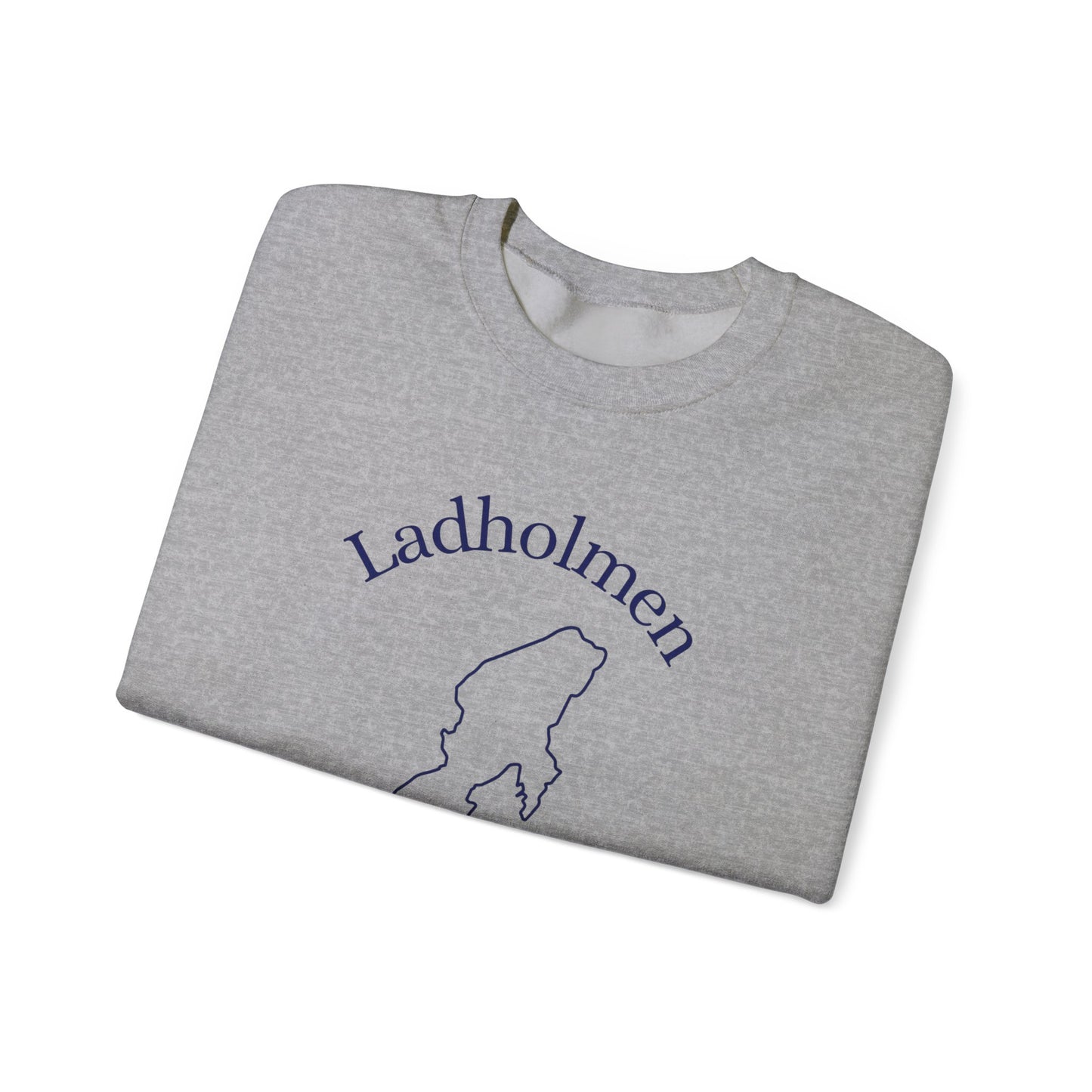Ladholmen kontur tjocktröja (unisex)