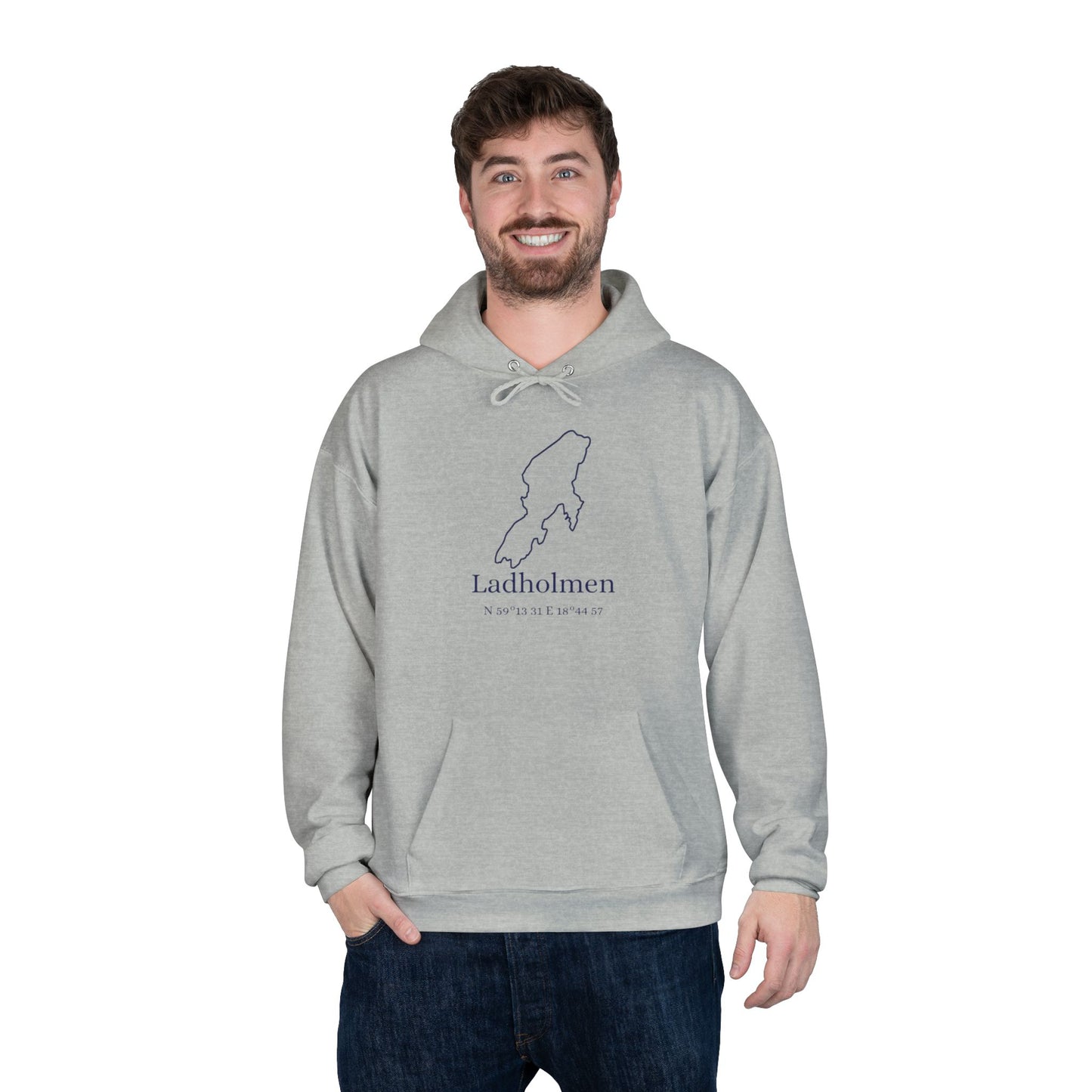 Copy of Ladholmen kontur hoodie (unisex)