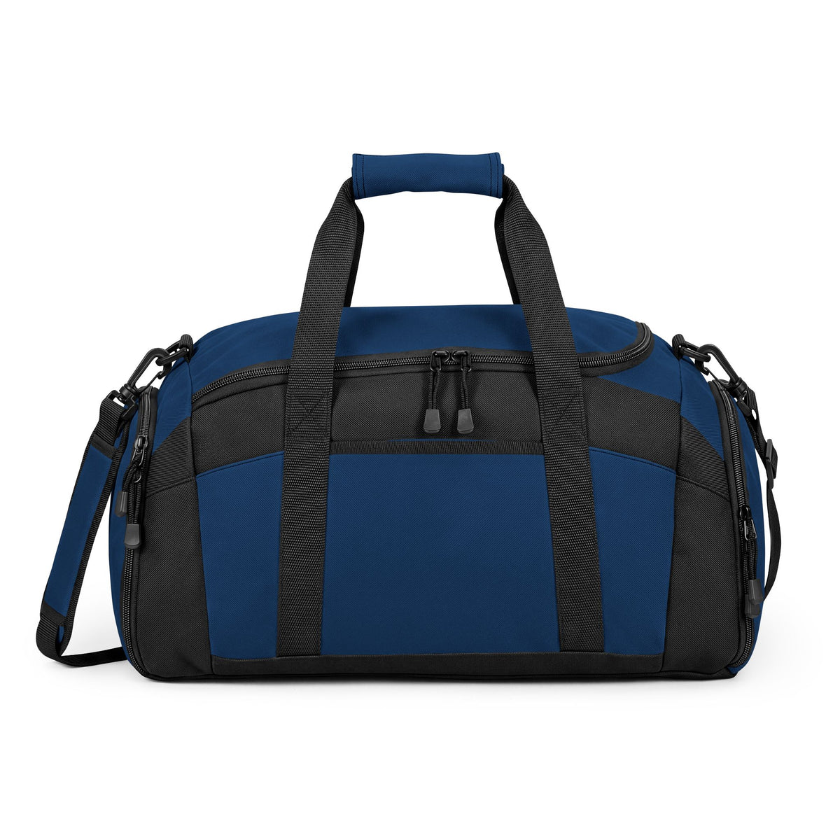 Embroidered Sports Duffel Bag — Classic Crest Gym Bag
