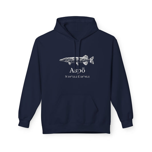 Aspö gädda hoodie (unisex)